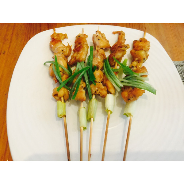 小盘元的#幸福的味道#日式烧鸟串做法的学习