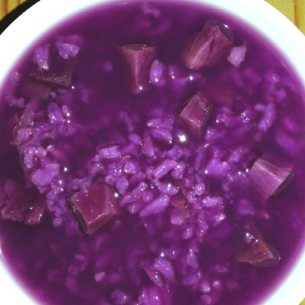 紫薯粥～